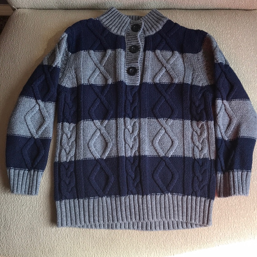 Hanna Andersson Boys Cable Knit Sweater